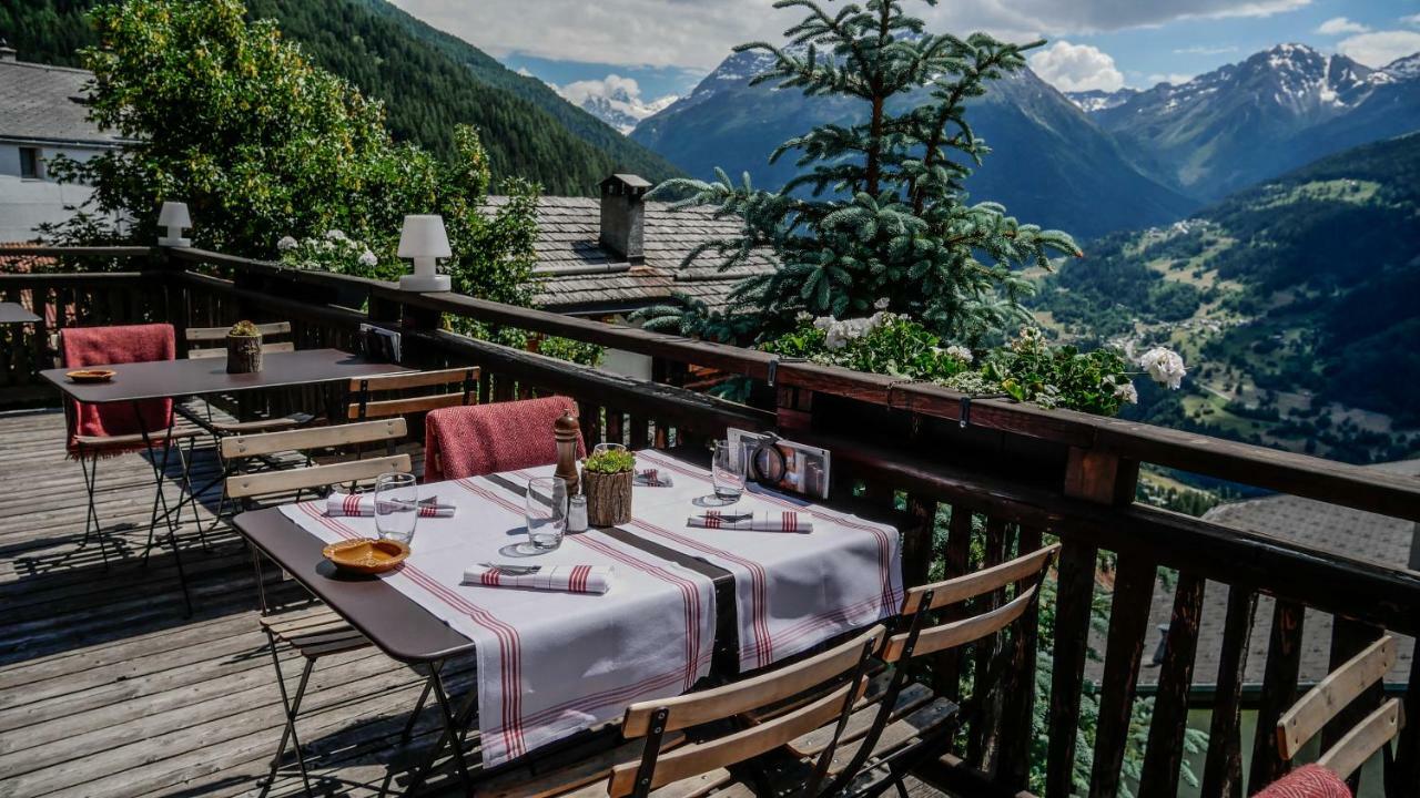 Hotel Le Grand Chalet Favre Сен-Люк Экстерьер фото